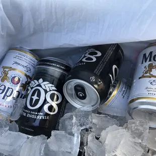 beers for the "road"