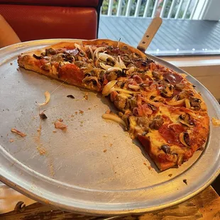 When i decided take picture 3 slices later