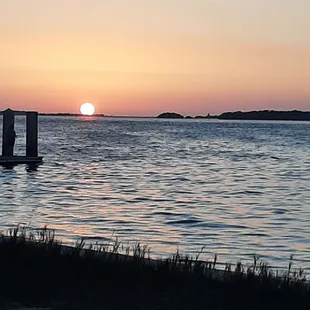 Da Russos with a sunset