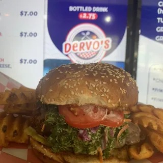 Dervo's Special Fried Chicken Sandwich