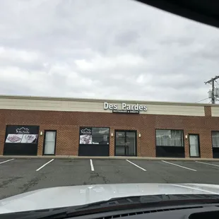 outside
