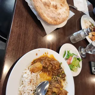 Naan made fresh