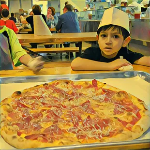 Marinara Pizza for the boys