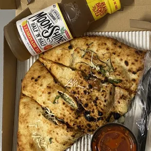 Calzone for lunch - delish