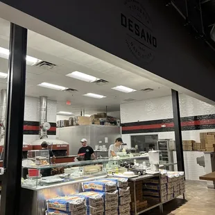 interior, sushi and sashimi