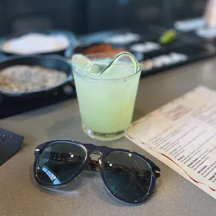 Happy Hour: Cucumber + Sal Margarita / $7