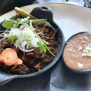 Crispy Carnitas Skillet