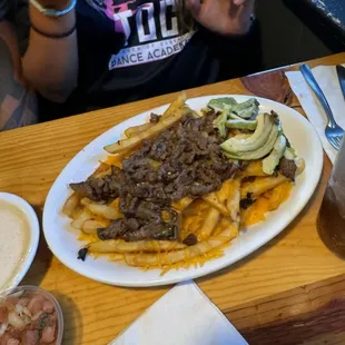 Carne fries. Carne was delicious