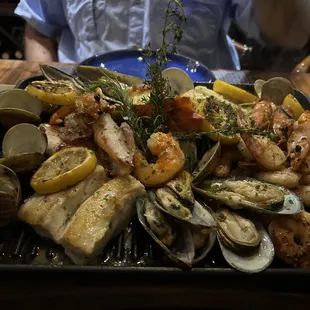 paella, food