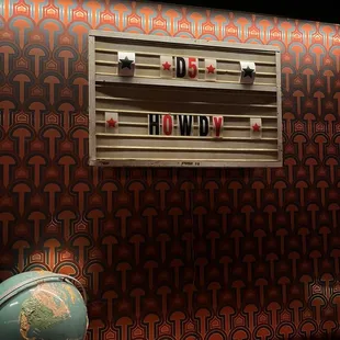 The entrance hallway