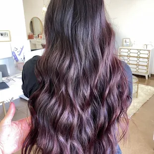 Color refresh and haircut