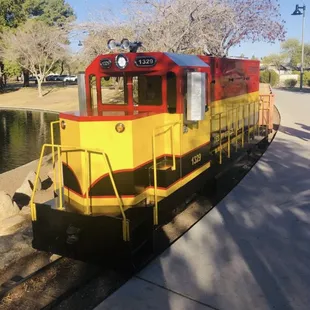 The tot train that routinely breaks down or is held hostage inside the garage.