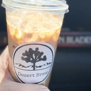 Salted Honey Vanilla latte