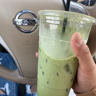 Vanilla maple Jade matcha