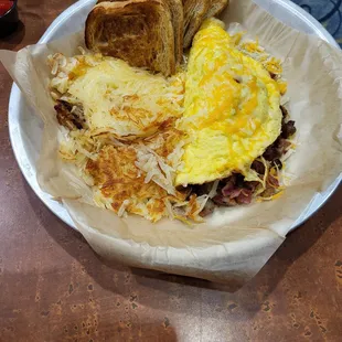 Make your own omelet