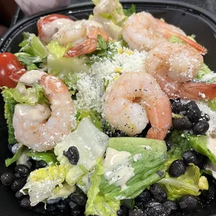 Southwestern Shrimp Caesar Salad