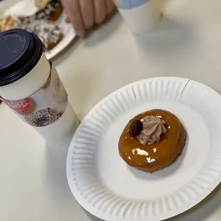 Root Beer Donut and some Guatemalan Coffee