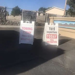 Greeting at Desert Gardens