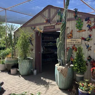 The area where you can find seeds and food for your garden.