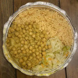 Curry Chickpeas &amp; Potatoes