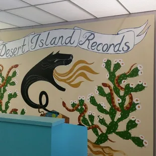 Amazing mural painted by Rachel Rios!