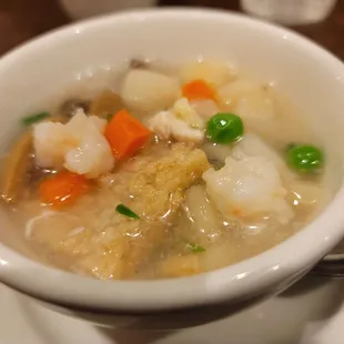 Sizzling Rice Soup