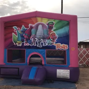 Our jumping castle that we ordered.