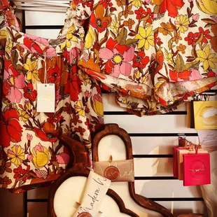 Madera Wick Candle bowls and Show Me Your MuMu set sold at Desert Mariposa inside Proper Shops downtown Tucson.