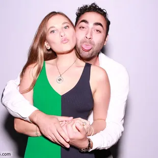 Pucker Up for the photo! Photo Booth fun 360 booth, tucson, az