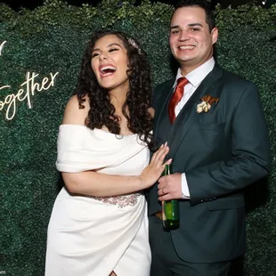 Photo Booth with LED sign. Tucson, AZ