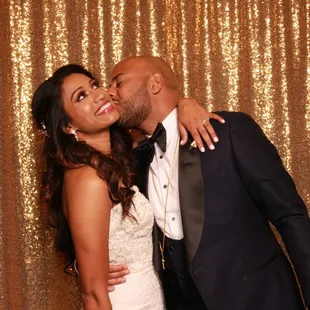 Gold Sequins Backdrop