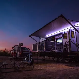 Sunset at Desert Oasis