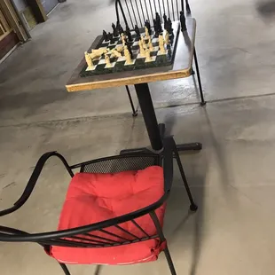 Clubhouse has game tables set up