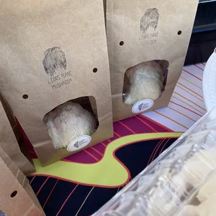 Fresh Lions Mane at the Steam-pump Ranch farmers market