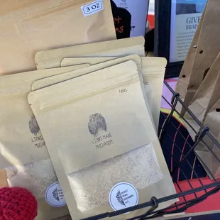 Lions Mane at the Steam-pump Ranch farmers market