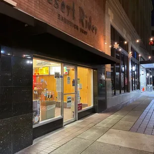 Love this place! I ate my breakfast so fast, I forgot to take pictures. Loaded rider with link sausage, 2 cheese grit&amp; 2 cookies