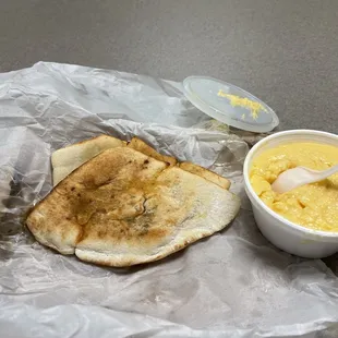 Toasted Cheese Pita Toast