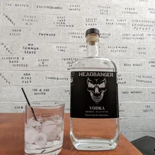 Headbanger 100 proof vodka