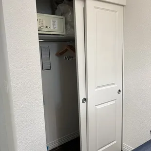 Another closet with safe