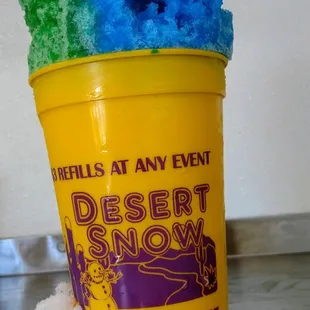 Great value with our souvenir cup!