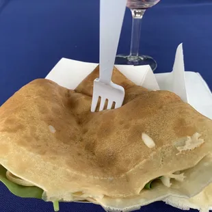 Caprese crepe