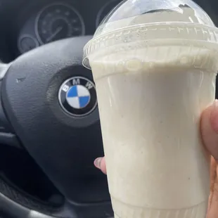 Pina colada protein shake