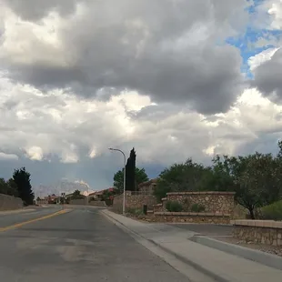 Entrance with Organ Mountains down the road.