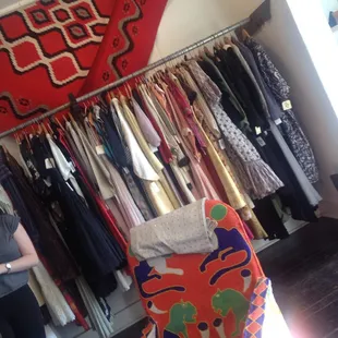 Nice selection of quality clothes and an upbeat store vibe!