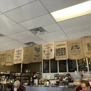 people sitting at tables