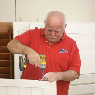 Serigo has been employed with Desert Wind Shutters for 15 years.