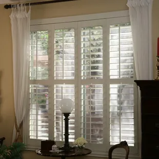 3 1/2 louver 4 panel bi fold with center rail