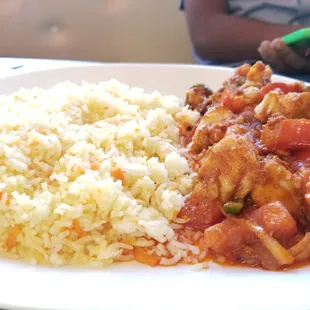 Fish Gulash with Rice