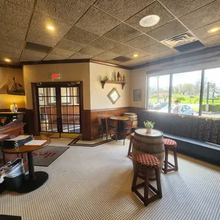 Front door from inside.