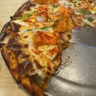 Shahi Paneer Pizzas